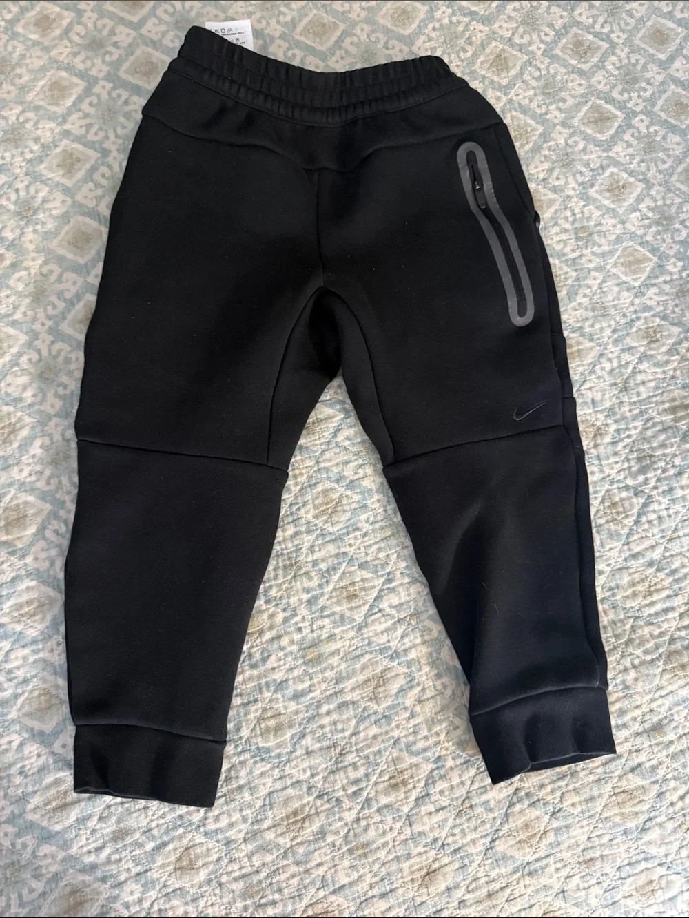 Nike Black Hooded Jacket and Jogger Set for Kids